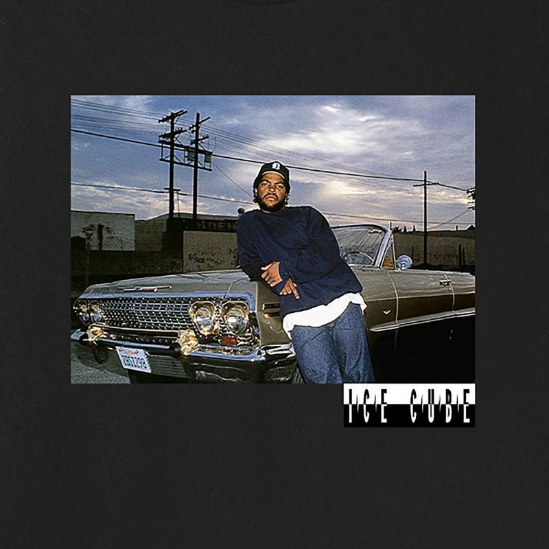 slide 2 of 2, Merch Traffic Men's Ice Cube Short Sleeve Graphic Crewneck T-Shirt - Black XL, 1 ct