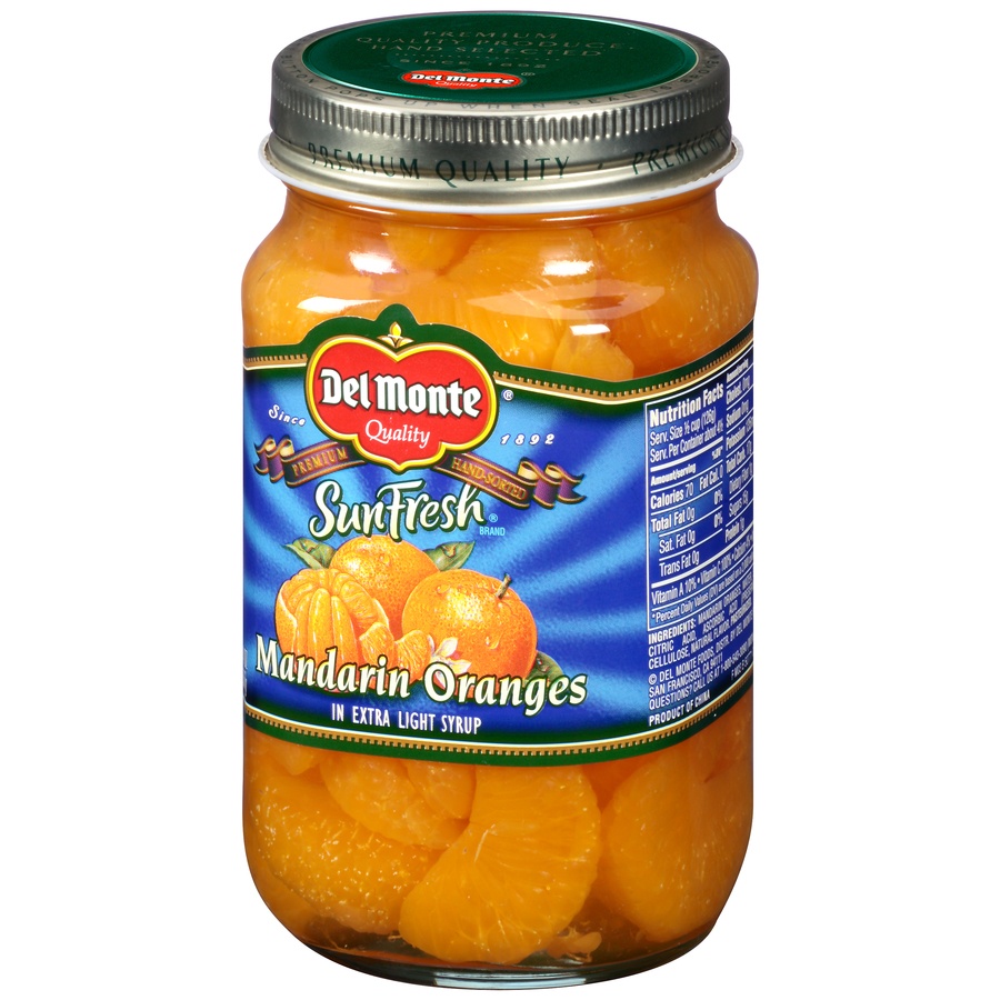 Del Monte Mandarin Oranges 20 oz, Citrus