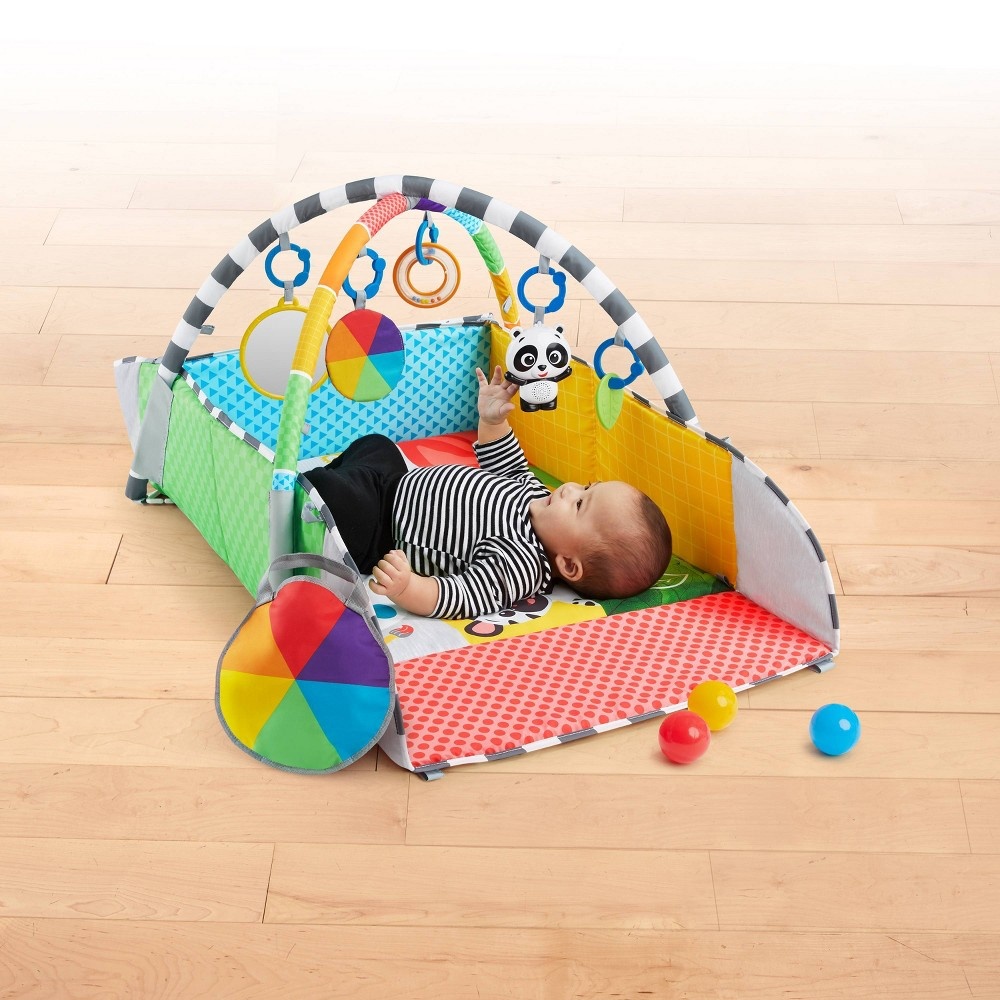 slide 6 of 11, Baby Einstein Patch's 5-in-1 Activity Play Gym & Ball Pit - Color Playspace, 1 ct
