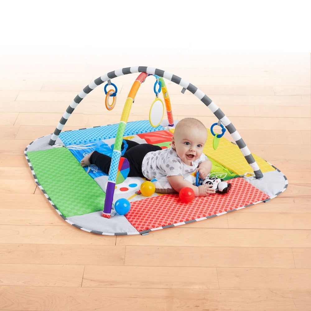 slide 8 of 11, Baby Einstein Patch's 5-in-1 Activity Play Gym & Ball Pit - Color Playspace, 1 ct