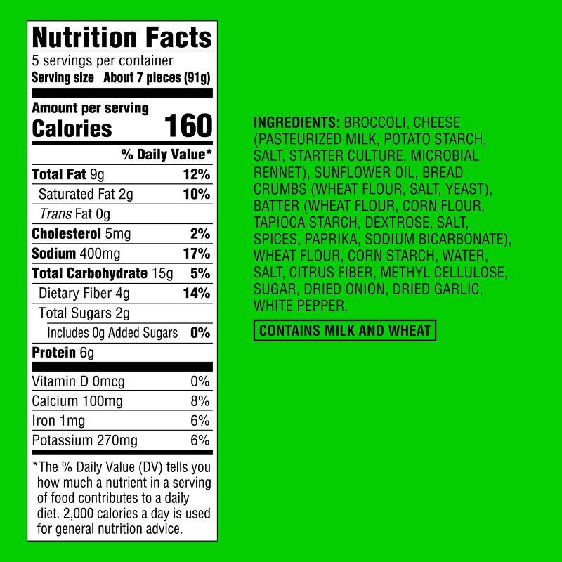 slide 4 of 4, Frozen Broccoli and Cheese Veggie Tots - 16oz - Good & Gather™, 16 oz
