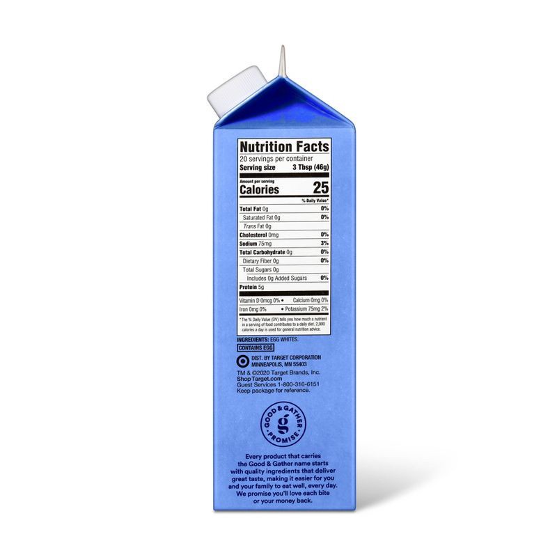 slide 2 of 3, Cage-Free Liquid Egg Whites - 32oz - Good & Gather™, 32 oz