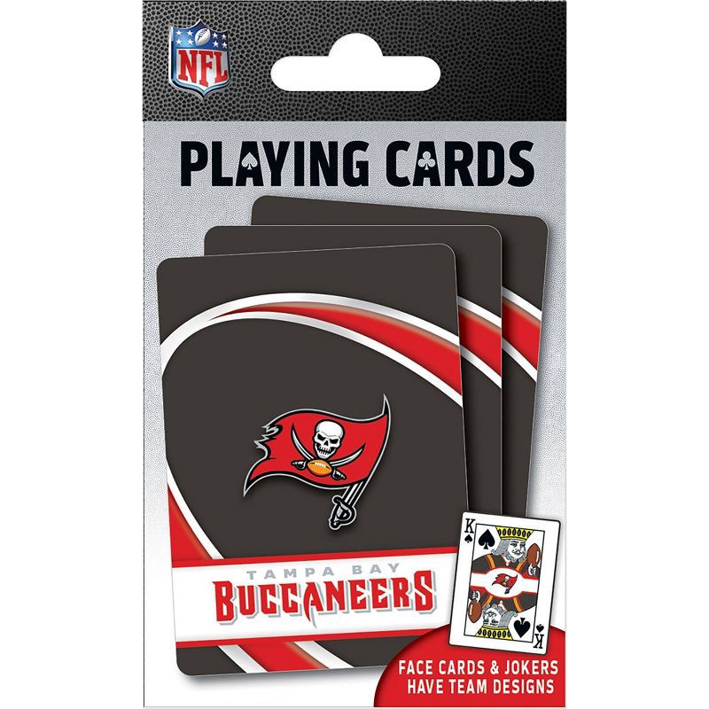 slide 2 of 4, NFL Tampa Bay Buccaneers Playing Cards, 1 ct