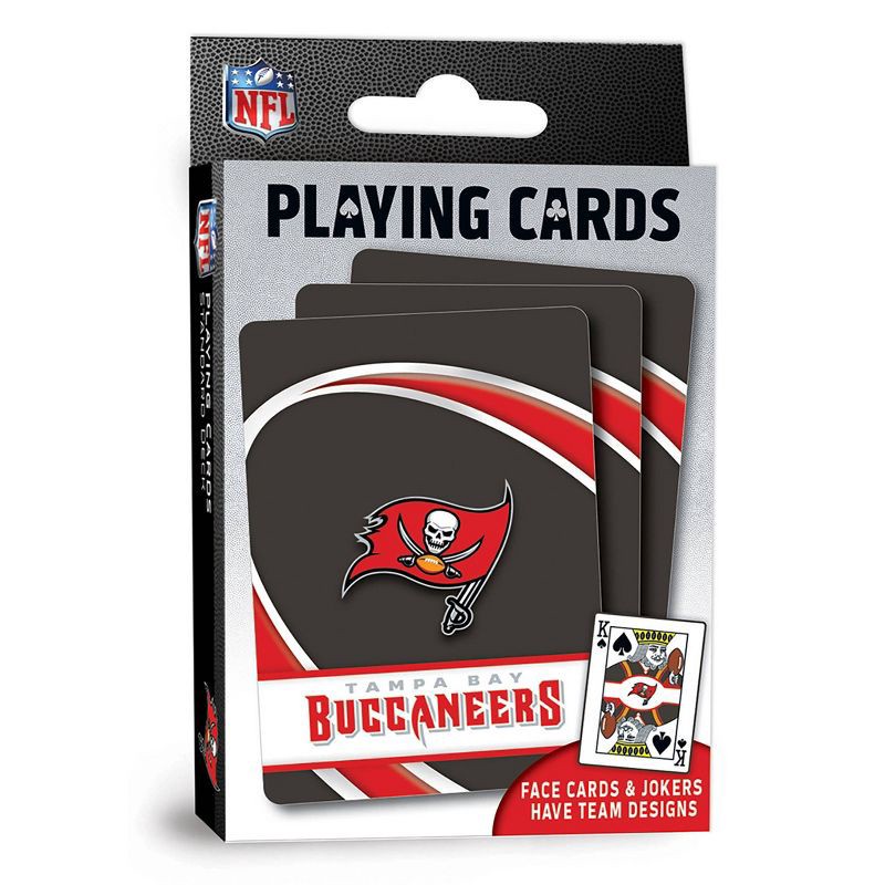 slide 3 of 4, NFL Tampa Bay Buccaneers Playing Cards, 1 ct