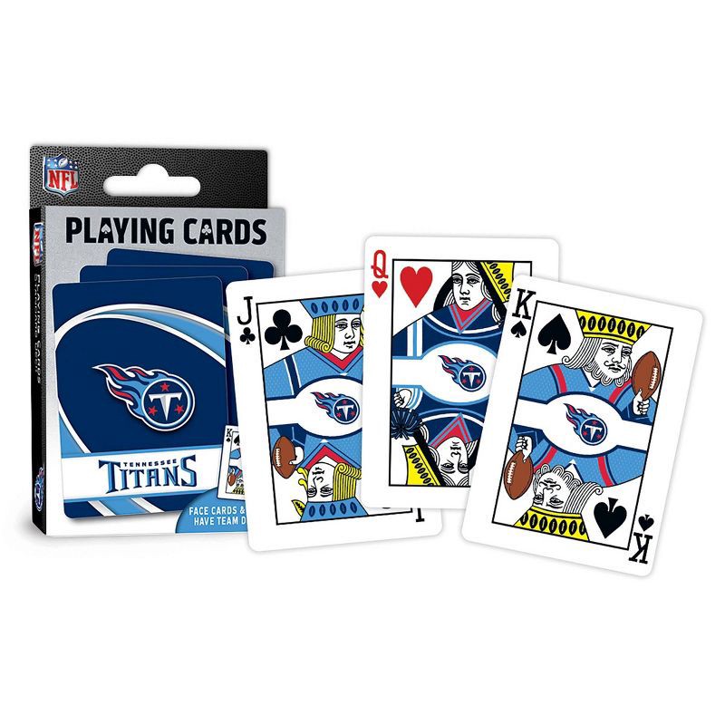 slide 1 of 1, NFL Tennessee Titans Playing Cards, 1 ct