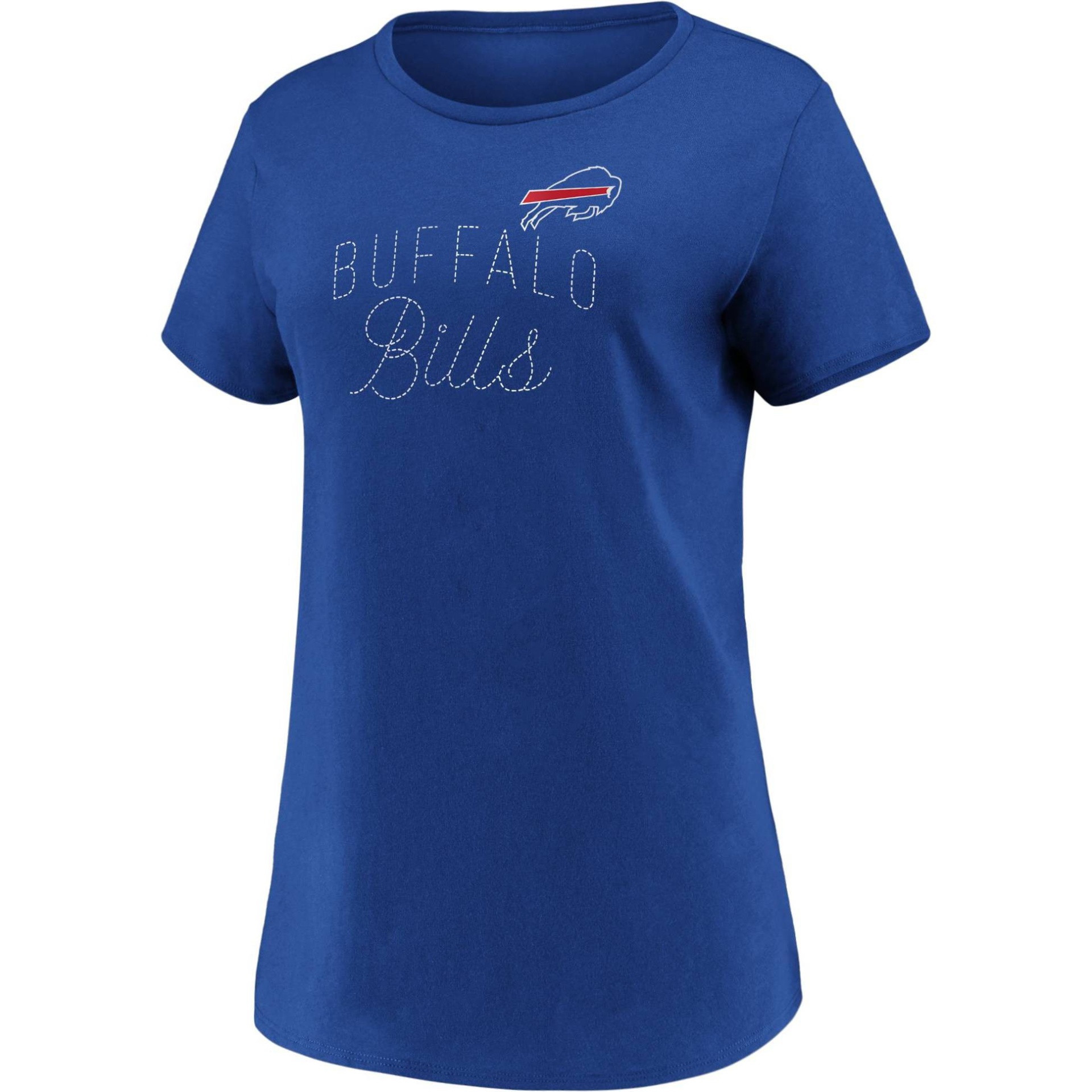 slide 1 of 3, NFL Buffalo Bills Women's Short Sleeve T-Shirt - XL, 1 ct