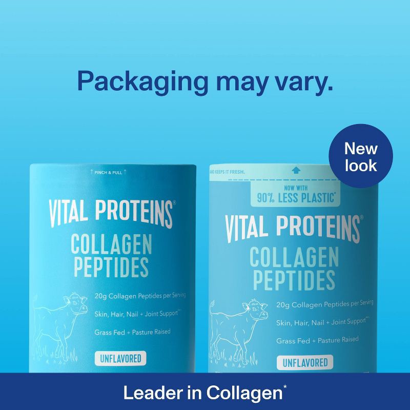 slide 6 of 8, Vital Proteins Collagen Peptides Unflavored Powder - 20oz, 20 oz