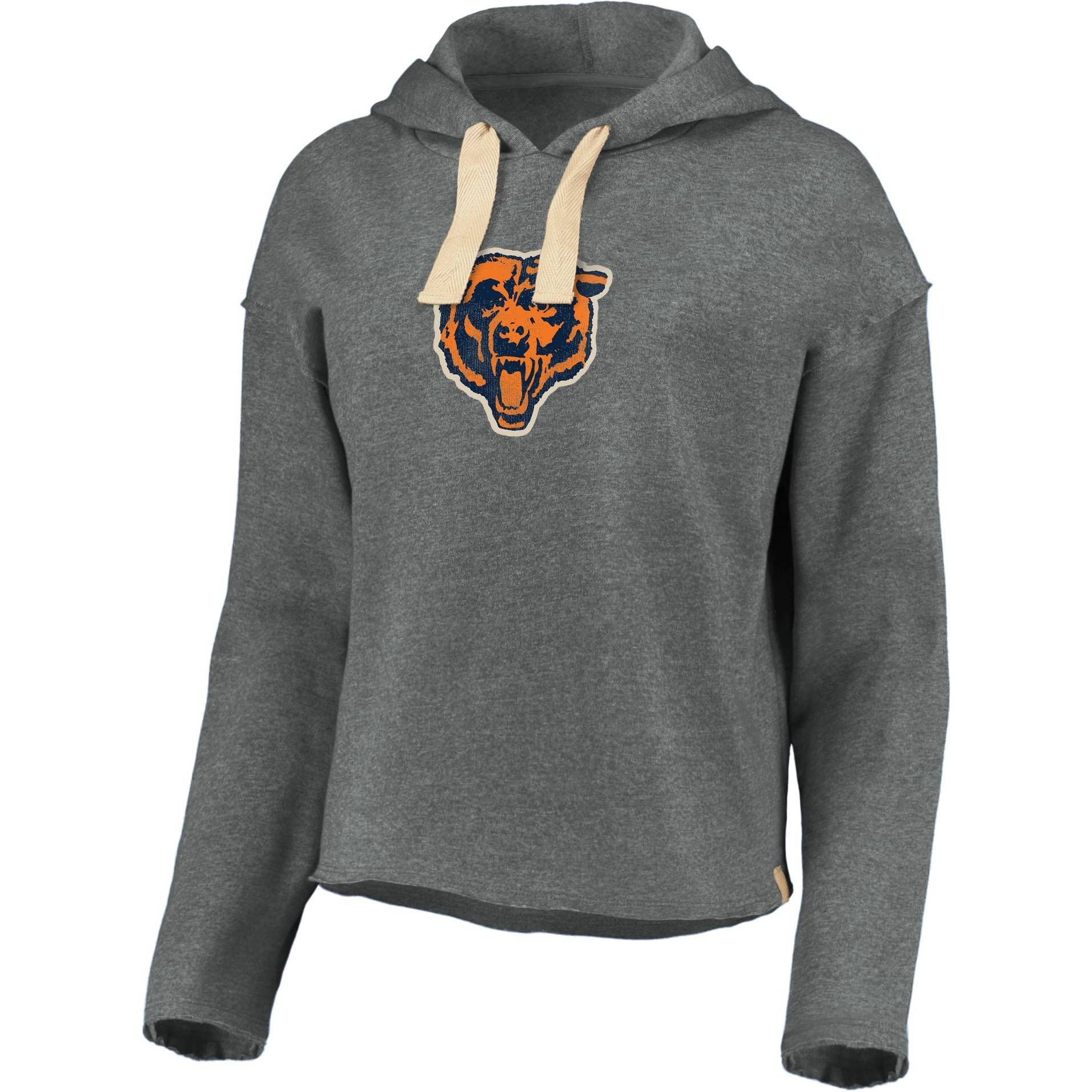 slide 1 of 3, NFL Chicago Bears Women's Long Sleeve Fleece Hoodie - XL, 1 ct