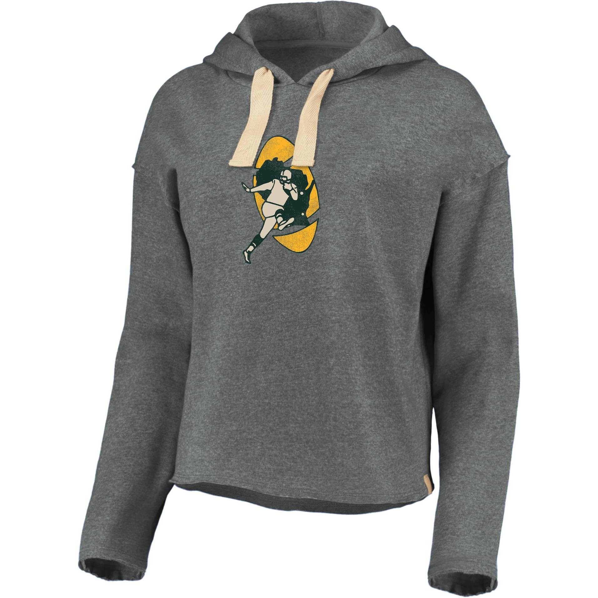 slide 1 of 3, NFL Green Bay Packers Women's Long Sleeve Fleece Hoodie - XL, 1 ct