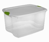 slide 1 of 1, Sterilite Latch Box, 66 qt