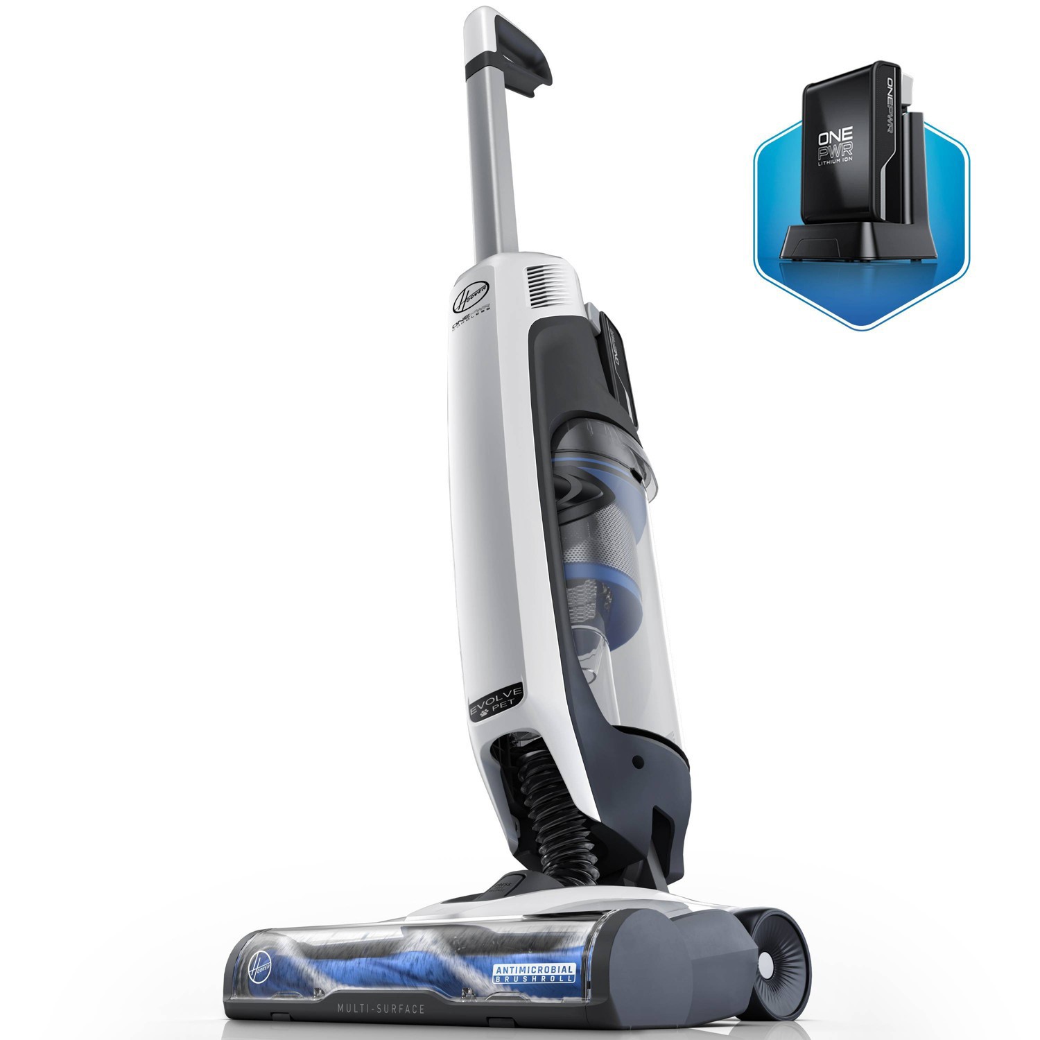 slide 1 of 1, Hoover ONEPWR Evolve Pet Cordless Upright Vacuum - BH53420, 1 ct