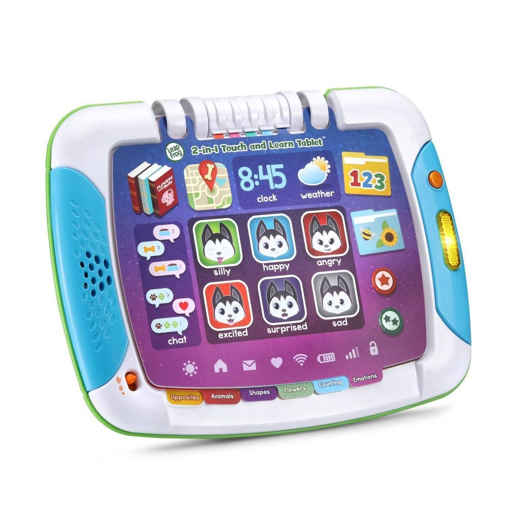 slide 6 of 10, LeapFrog 2-in-1 Touch & Learn Tablet, 1 ct