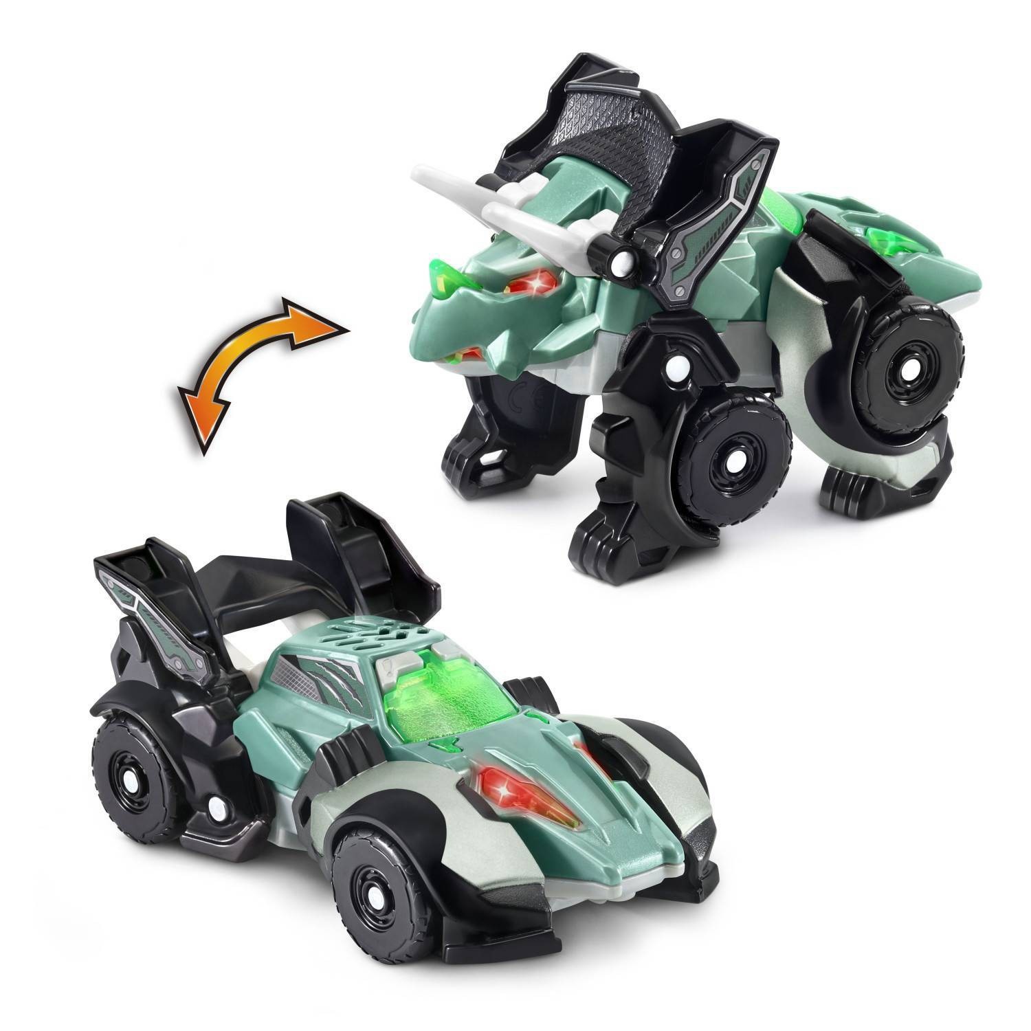 slide 1 of 9, VTech Switch & Go Triceratops Racer, 1 ct