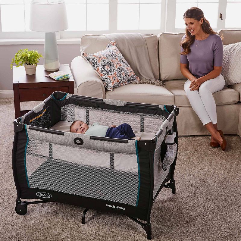 slide 4 of 5, Graco Pack 'n Play Care Suite Playard - Birch, 1 ct
