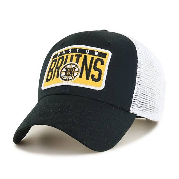 slide 1 of 2, NHL Boston Bruins Men's Mesh Back Bolton Hat, 1 ct