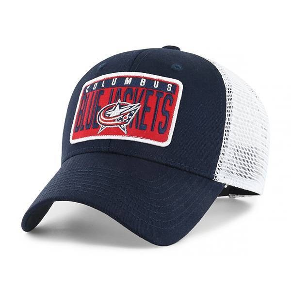 slide 1 of 2, NHL Columbus Blue Jackets Men's Mesh Back Bolton Hat, 1 ct