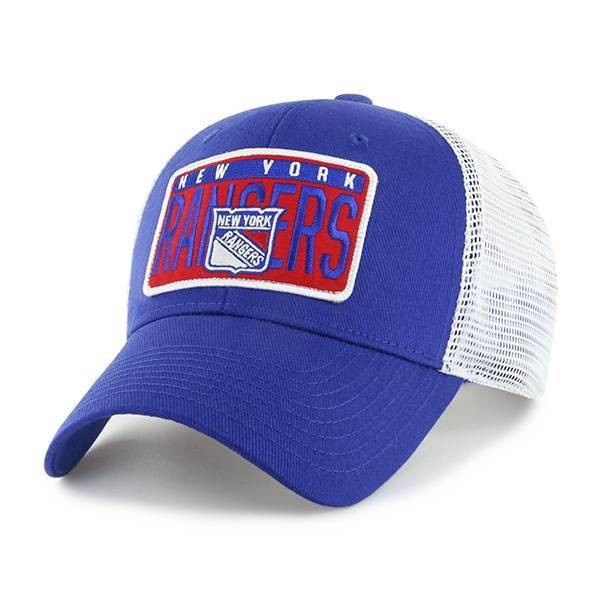 slide 1 of 2, NHL New York Rangers Men's Mesh Back Bolton Hat, 1 ct