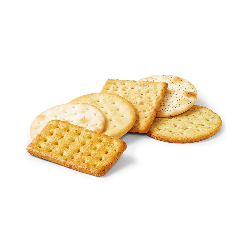 slide 2 of 3, Entertainment Collection Crackers Variety Pack - 13.1oz - Good & Gather™, 13.1 oz