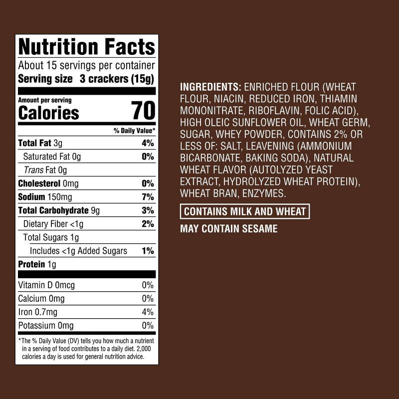 slide 2 of 4, Wheat Entertaining Cracker - 8oz - Good & Gather™, 8 oz