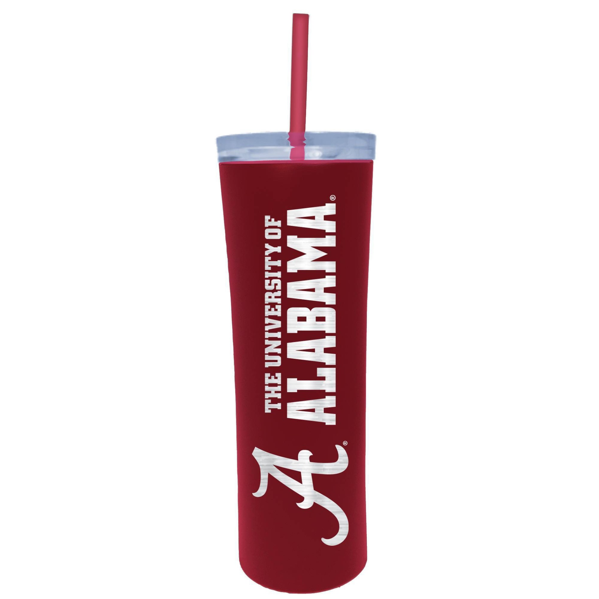 slide 1 of 1, NCAA Alabama Crimson Tide Stainless Steel Skinny Tumbler, 18 oz