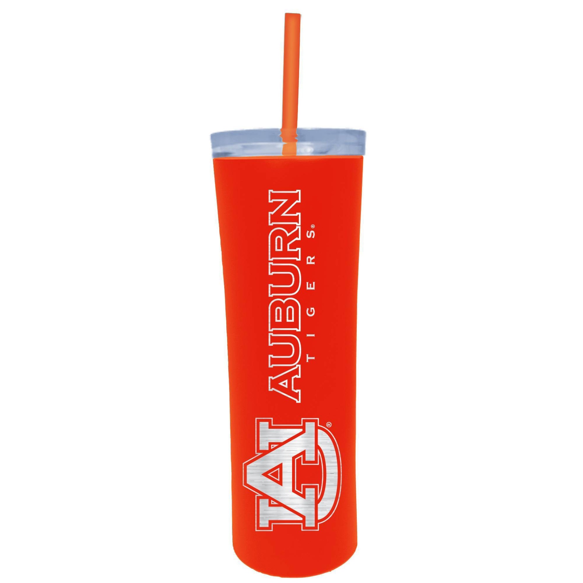 slide 1 of 1, NCAA Auburn Tigers Stainless Steel Skinny Tumbler, 18 oz