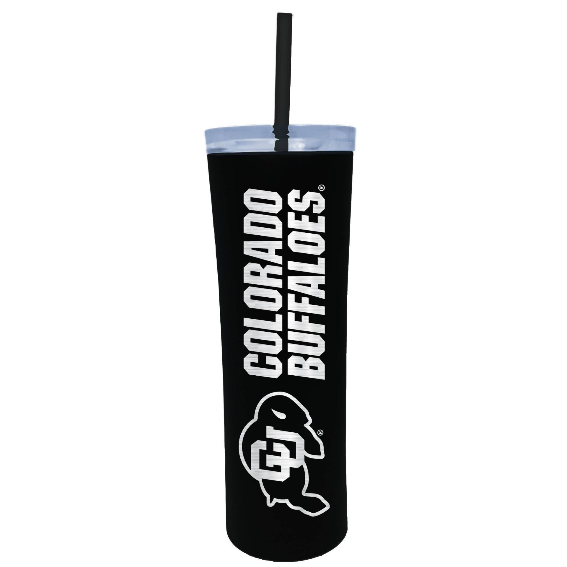 slide 1 of 1, NCAA Colorado Buffaloes Stainless Steel Skinny Tumbler, 18 oz