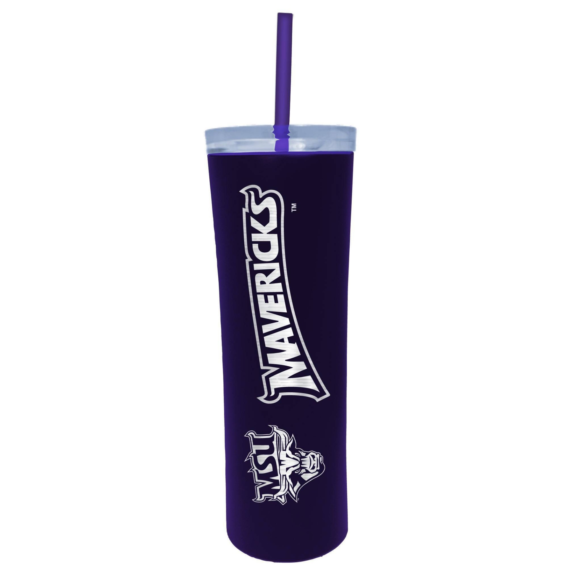 slide 1 of 1, NCAA Minnesota State Mavericks Stainless Steel Skinny Tumbler, 18 oz