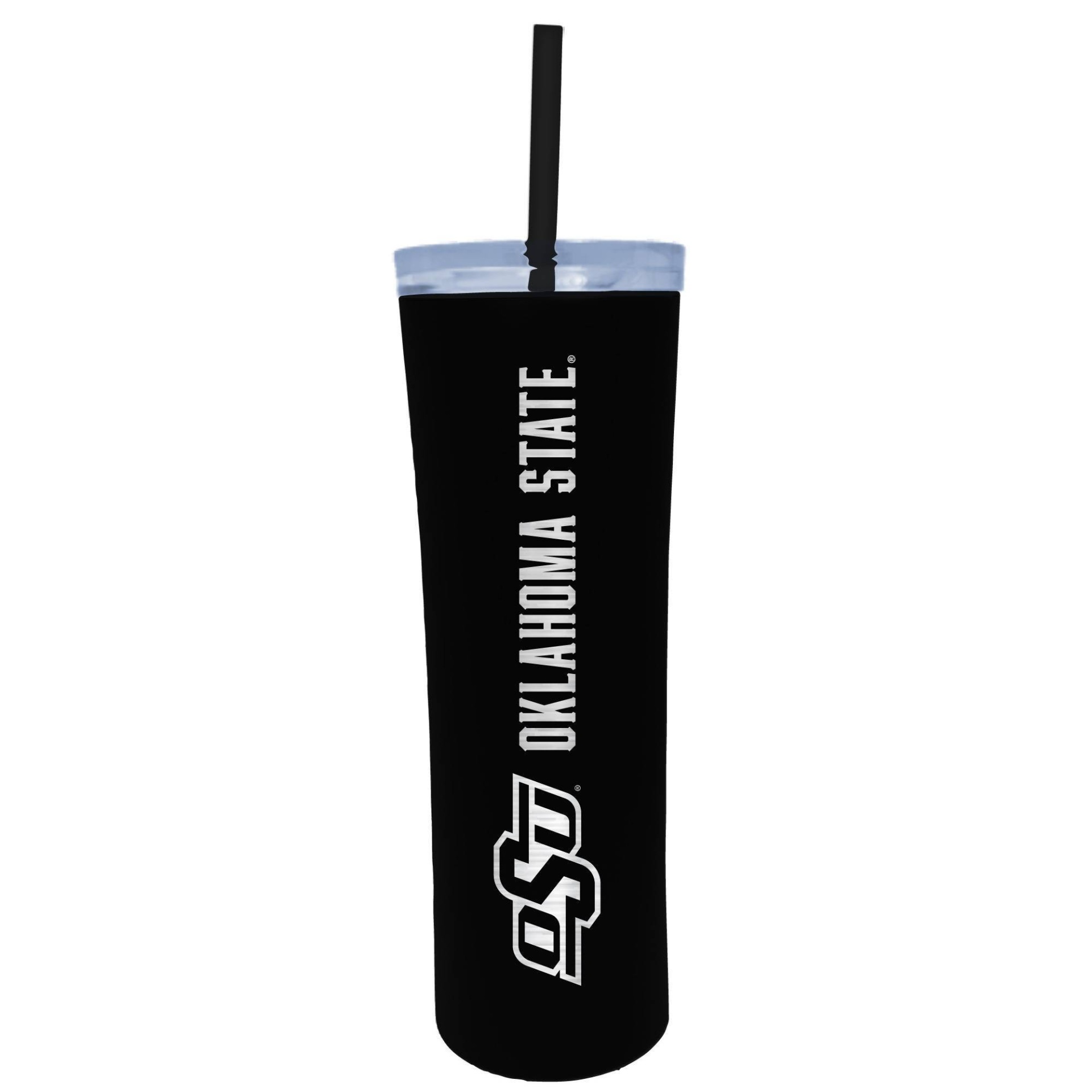 slide 1 of 1, NCAA Oklahoma State Cowboys Stainless Steel Skinny Tumbler, 18 oz