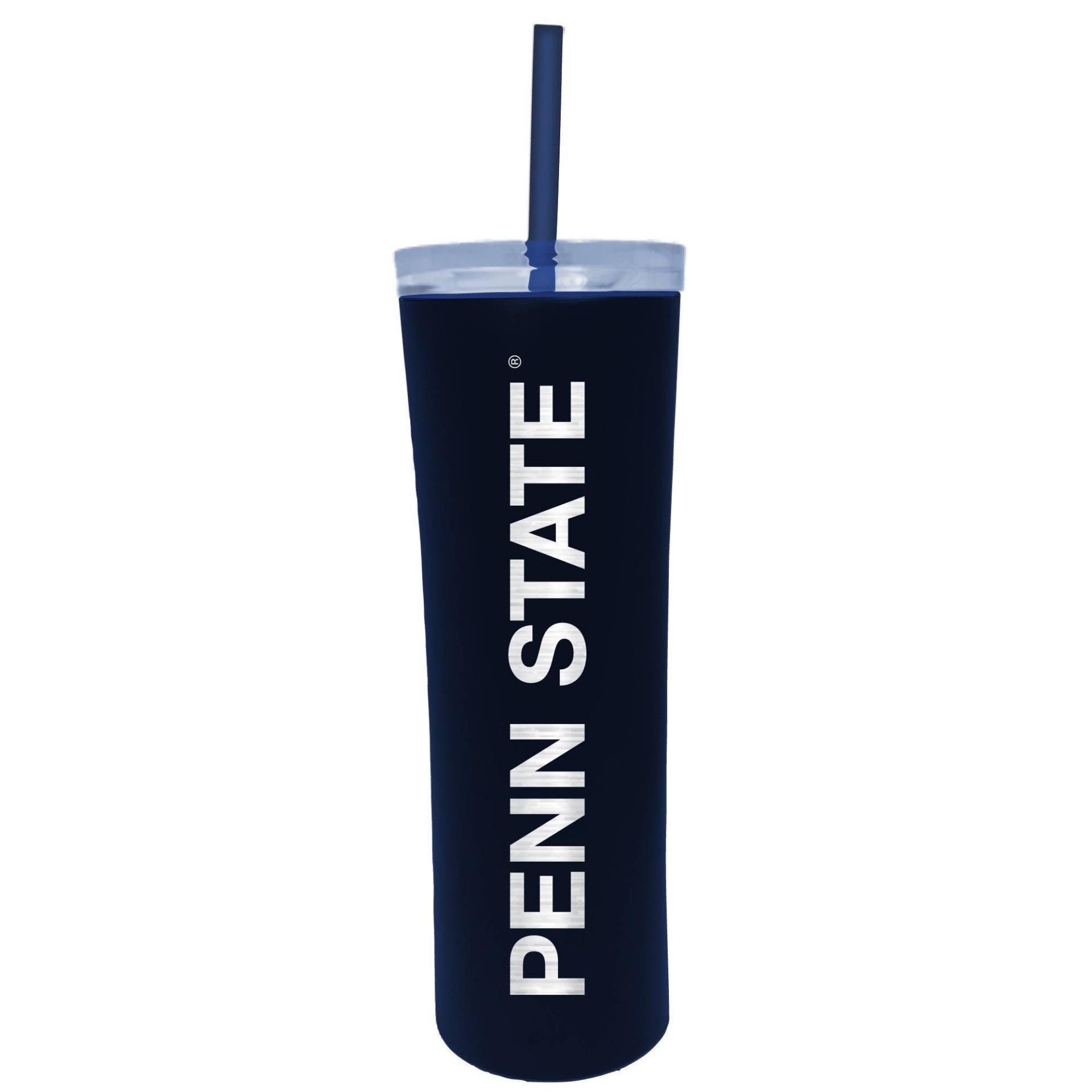 slide 1 of 1, NCAA Penn State Nittany Lions Stainless Steel Skinny Tumbler, 18 oz