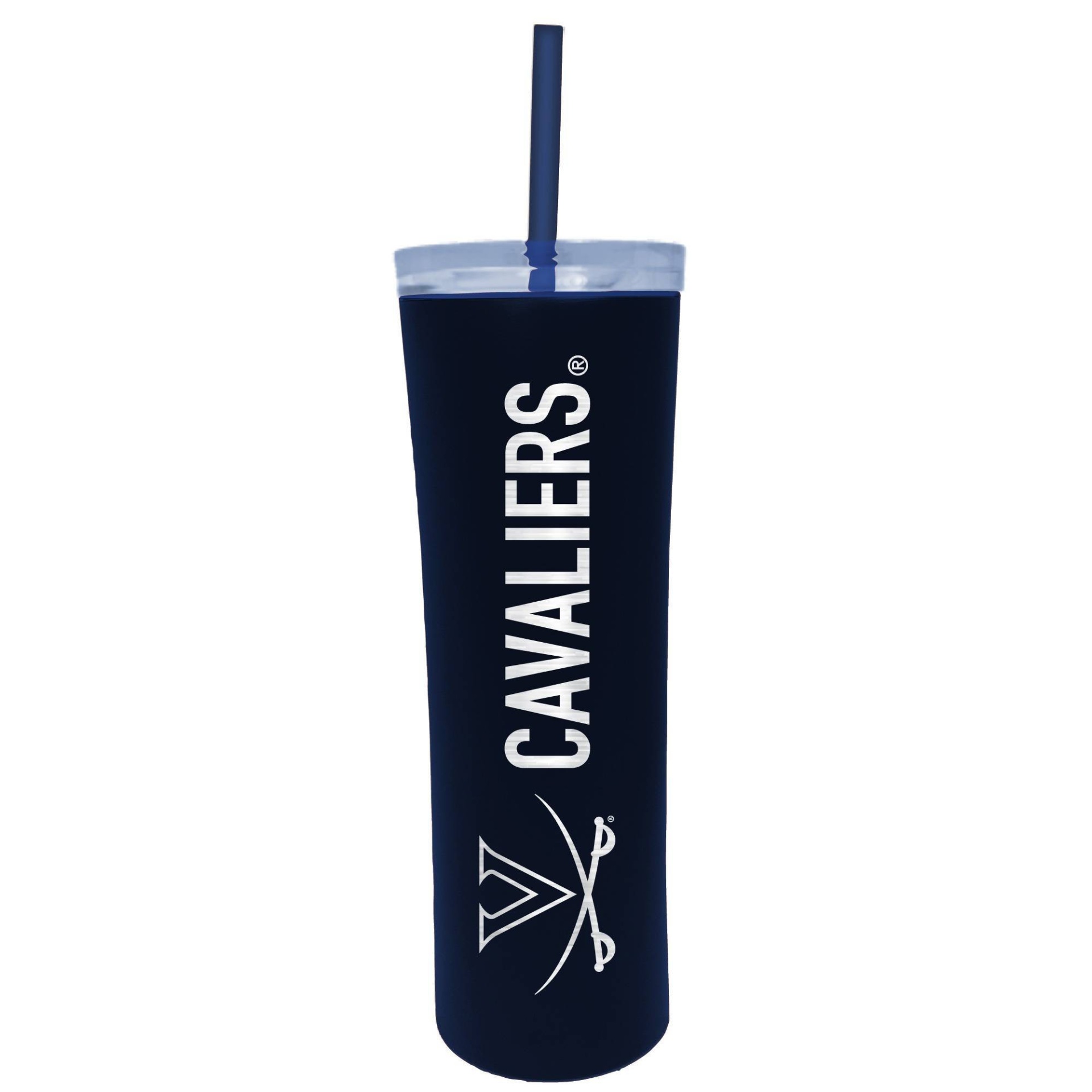 slide 1 of 1, NCAA Virginia Cavaliers Stainless Steel Skinny Tumbler, 18 oz