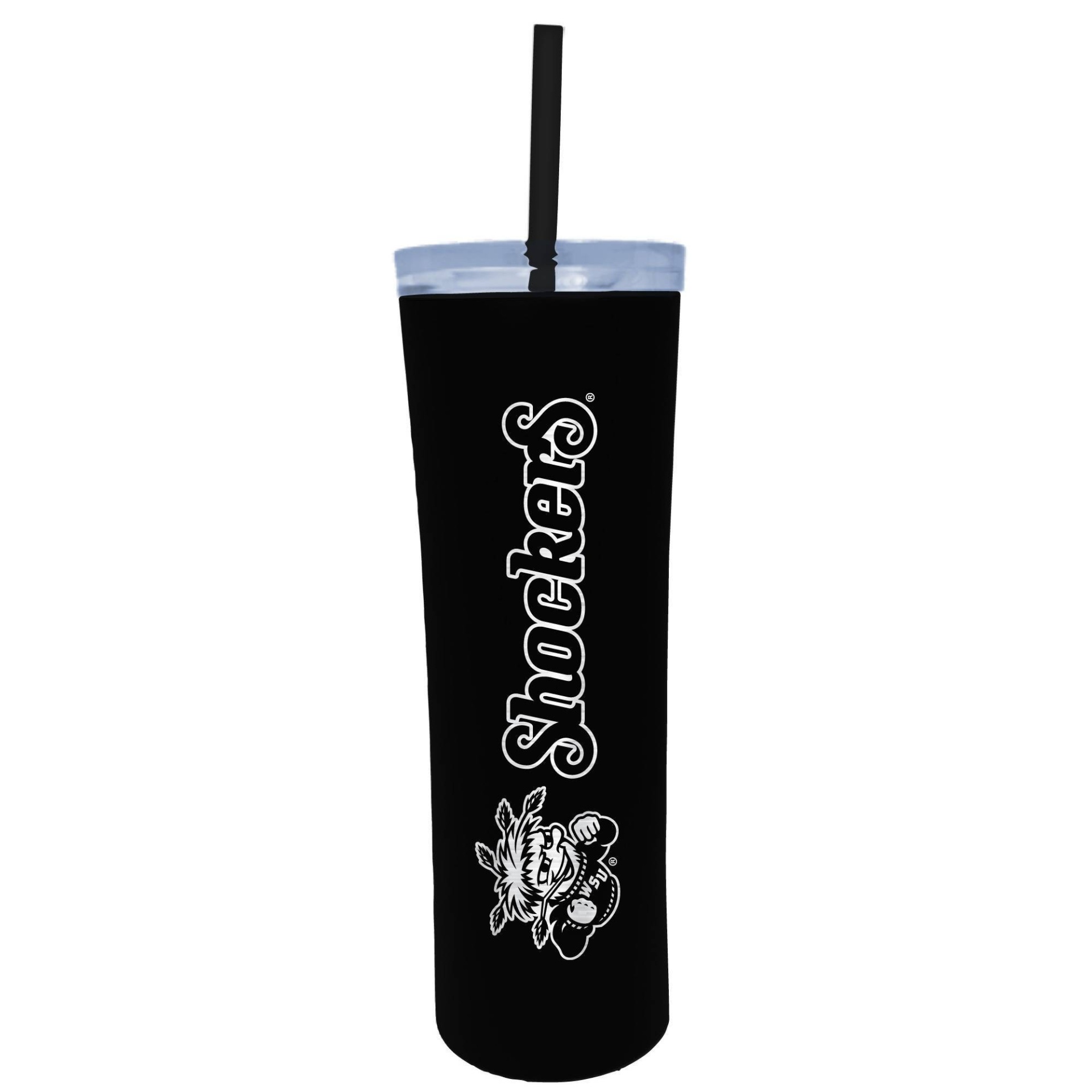 slide 1 of 1, NCAA Wichita State Shockers Stainless Steel Skinny Tumbler, 18 oz