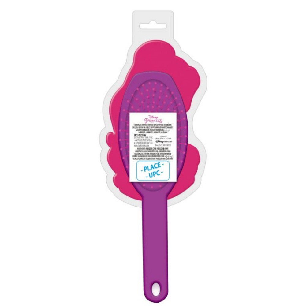 slide 2 of 5, Disney Princess Belle Paddle Hair Brush, 1 ct