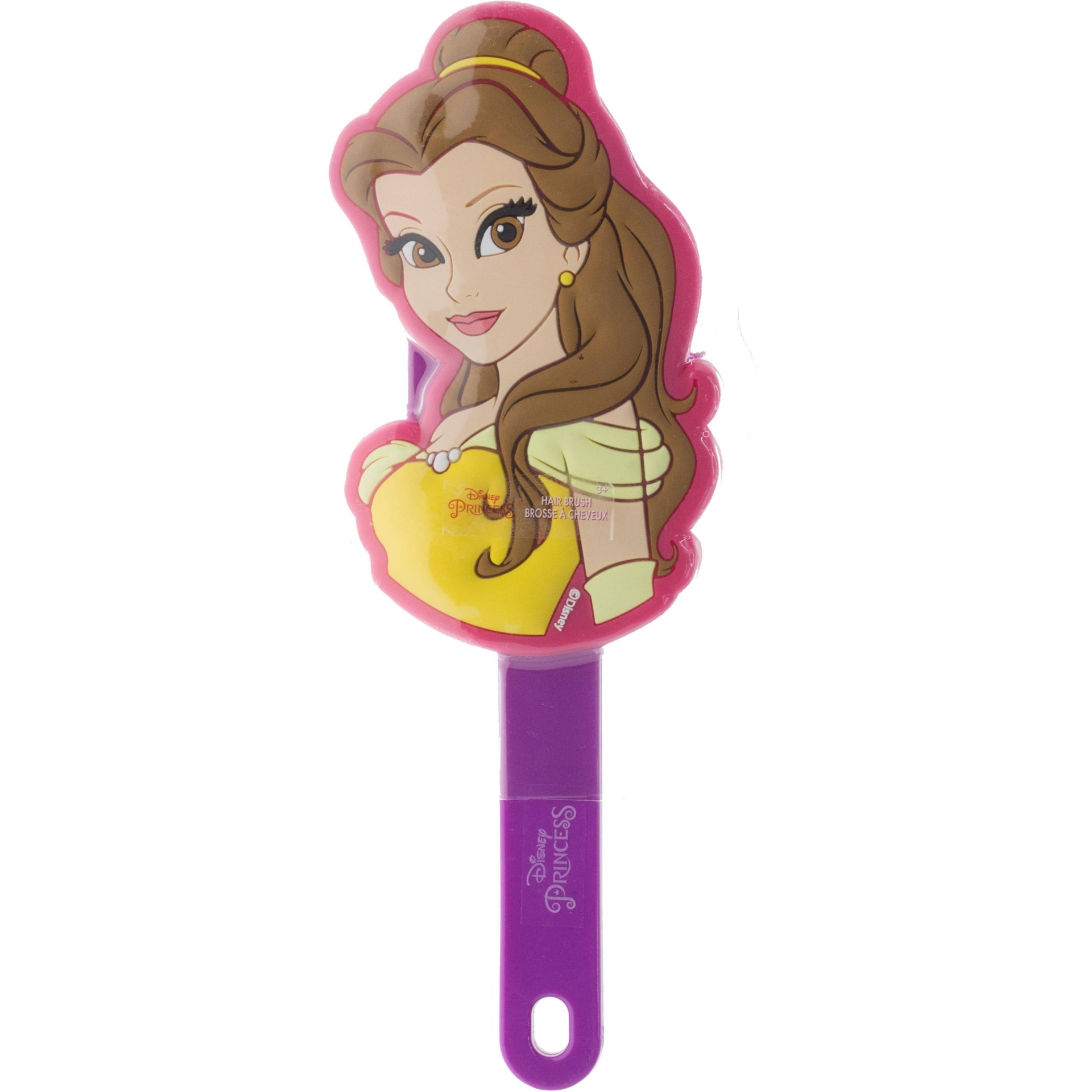 slide 1 of 5, Disney Princess Belle Paddle Hair Brush, 1 ct