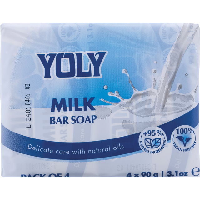slide 1 of 1, Yoly Milk Soap, 3.17 oz