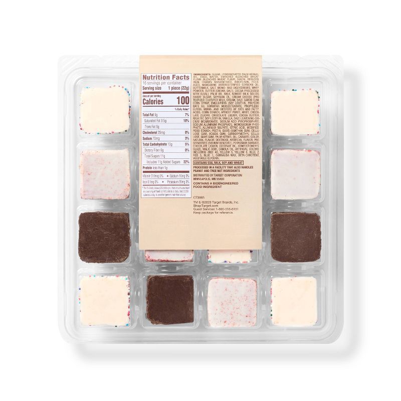 slide 3 of 3, Cake Bites Vanilla, Double Chocolate, Red Velvet Assortment - 12.25oz/16ct - Favorite Day™, 12.25 oz, 16 ct