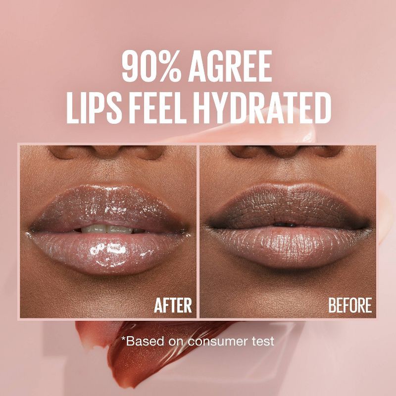 slide 4 of 8, Maybelline Lifter Gloss Plumping Lip Gloss with Hyaluronic Acid - 1 Pearl - 0.18 fl oz, 0.18 fl oz