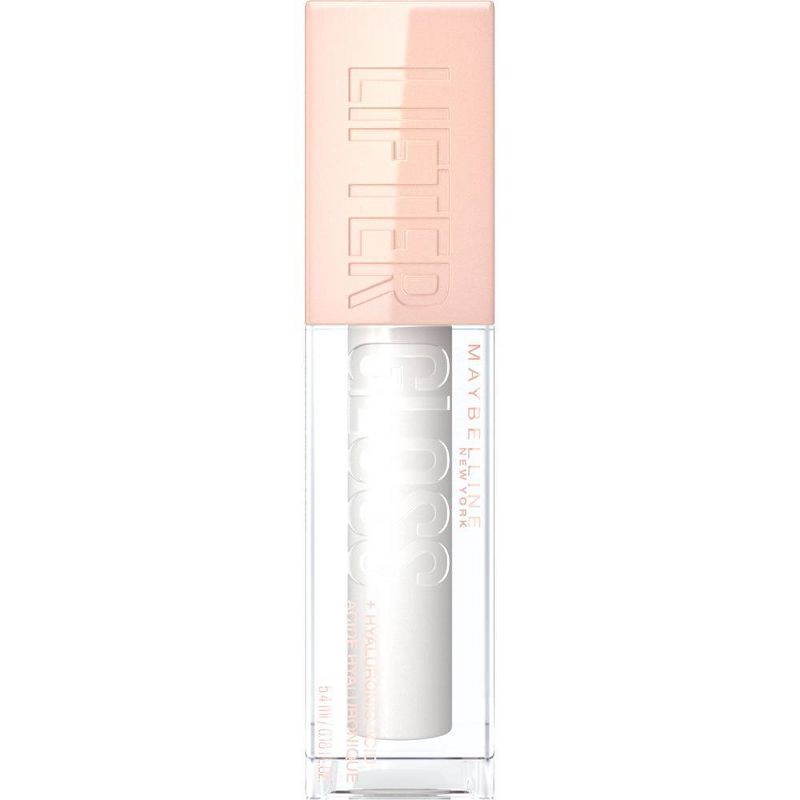 slide 5 of 5, Maybelline Lifter Gloss Plumping Lip Gloss with Hyaluronic Acid - 1 Pearl - 0.18 fl oz, 0.18 fl oz