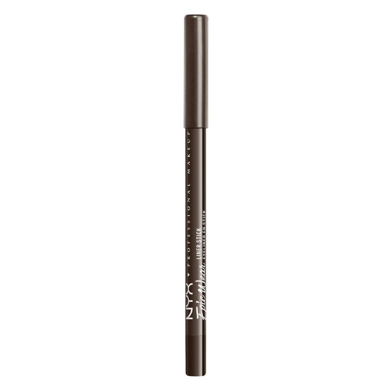 slide 3 of 8, NYX Professional Makeup Epic Wear Liner Stick - Long-lasting Eyeliner Pencil - Deepest Brown - 0.043oz, 0.043 oz