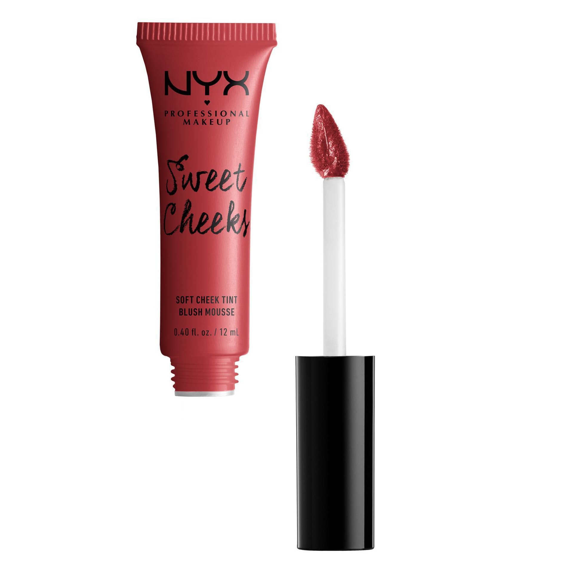 slide 1 of 5, NYX Professional Makeup Sweet Cheeks Soft Cheek Tint - Coralicious, 0.40 fl oz