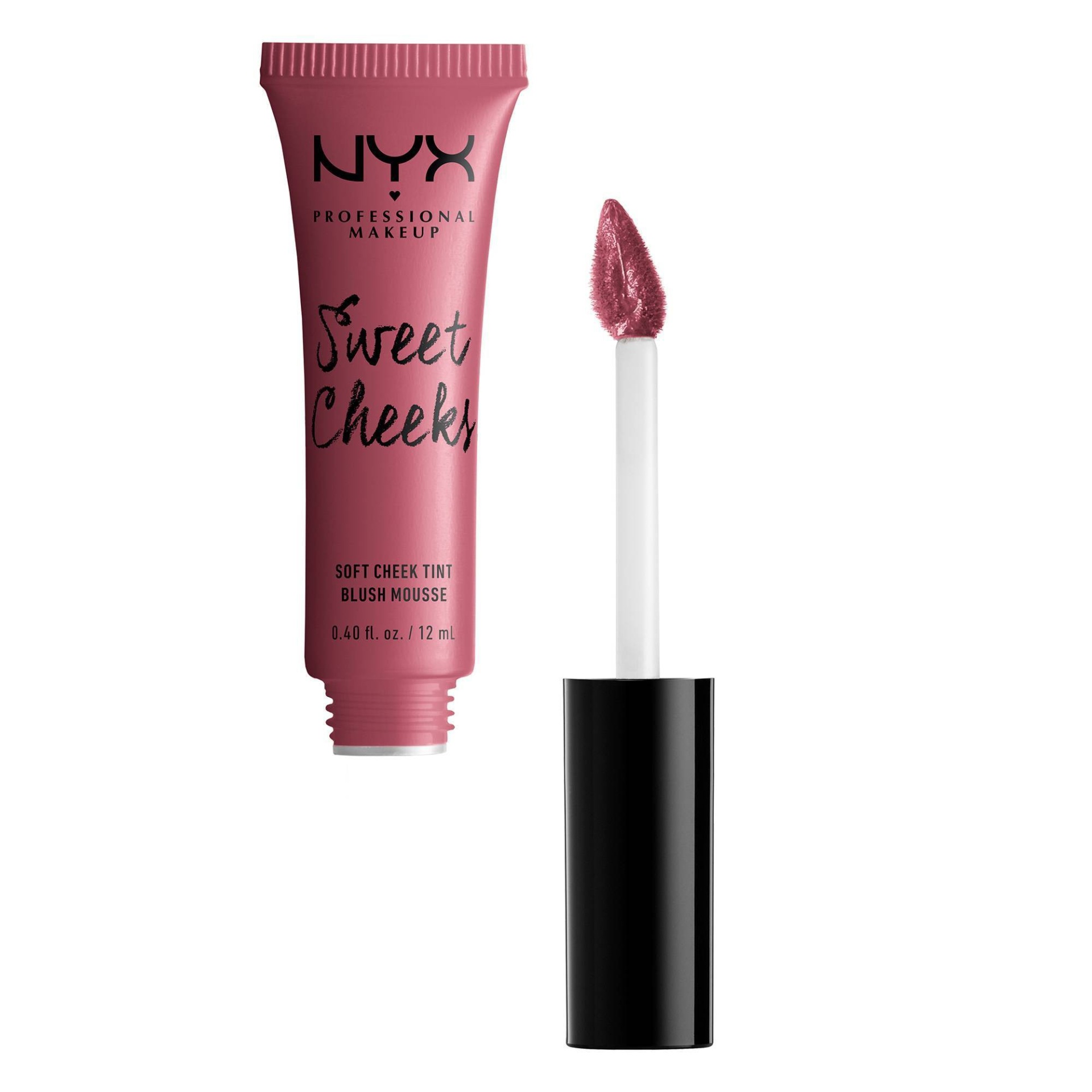 slide 1 of 5, NYX Professional Makeup Sweet Cheeks Soft Cheek Tint - Baby Doll, 0.40 fl oz