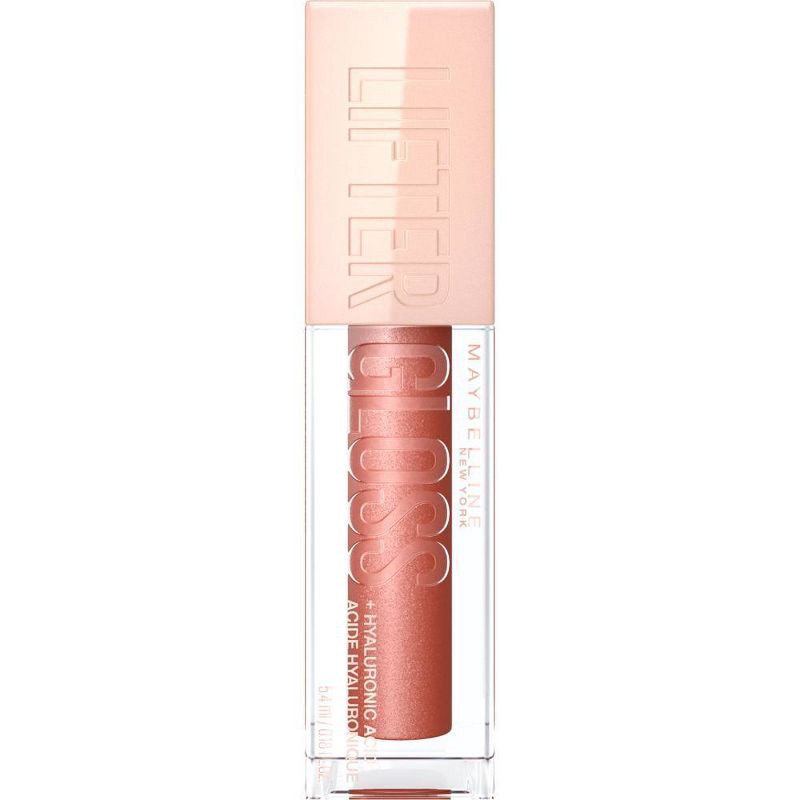 slide 6 of 6, Maybelline Lifter Gloss Plumping Lip Gloss with Hyaluronic Acid - 9 Topaz - 0.18 fl oz, 0.18 fl oz