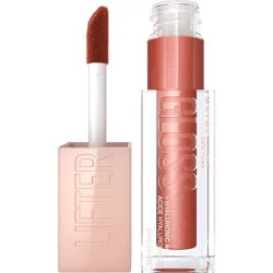 Maybelline Lifter Gloss Plumping Lip Gloss with Hyaluronic Acid - 9 Topaz - 0.18 fl oz