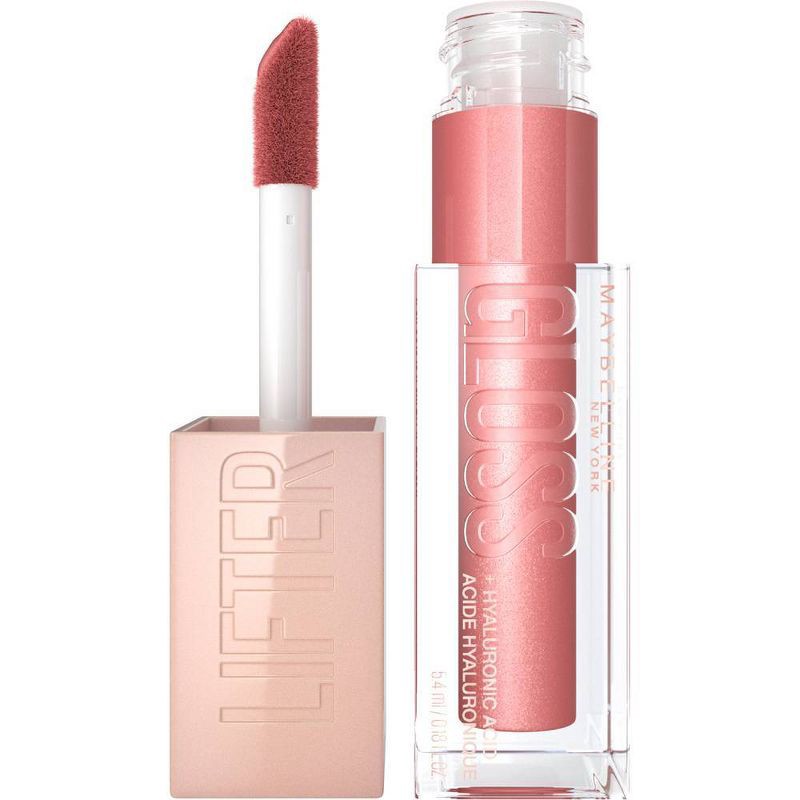 slide 1 of 7, Maybelline Lifter Gloss Plumping Lip Gloss with Hyaluronic Acid - 3 Moon - 0.18 fl oz, 0.18 fl oz