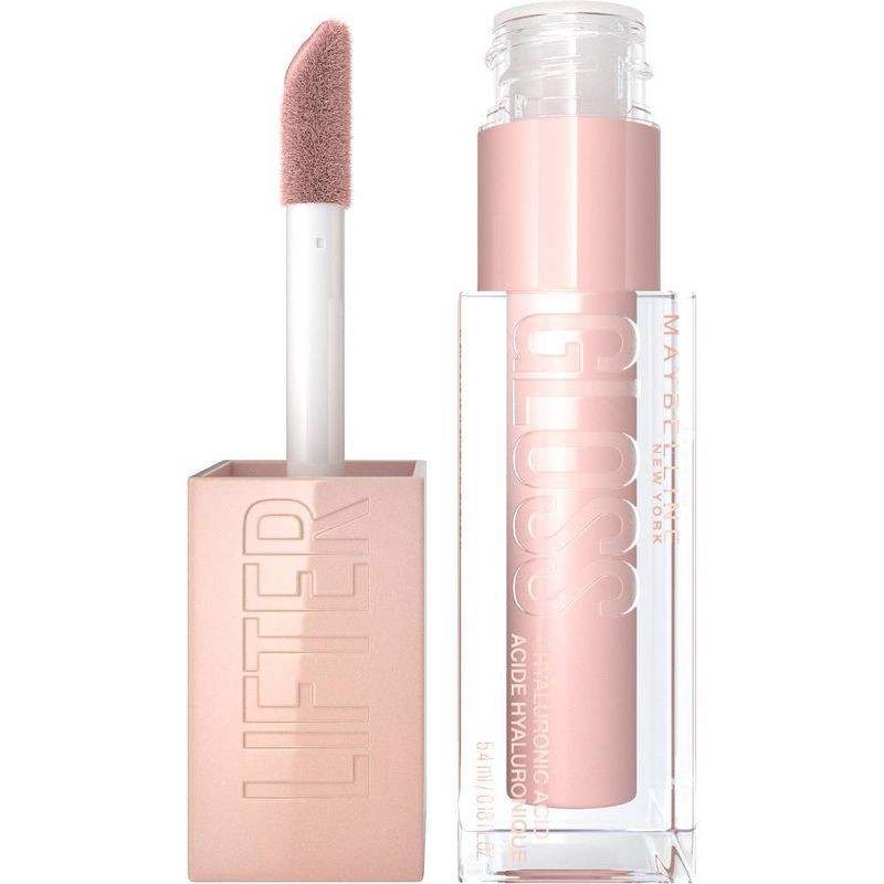 slide 1 of 5, Maybelline Lifter Gloss Plumping Lip Gloss with Hyaluronic Acid - 2 Ice - 0.18 fl oz, 0.18 fl oz