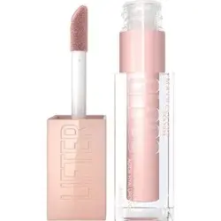 MaybellineLifter Gloss Plumping Lip Gloss with Hyaluronic Acid - 2 Ice - 0.18 fl oz: Hydrating Shine, Fuller Look, XL Wand