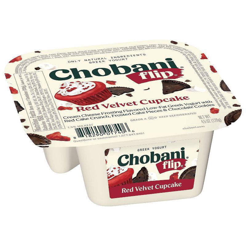 slide 8 of 12, Chobani Flip Red Velvet Greek Yogurt - 4.5oz, 4.5 oz