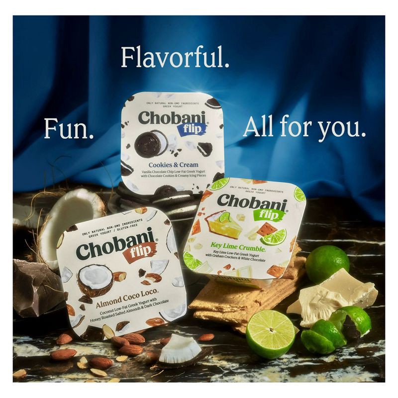 slide 10 of 12, Chobani Flip Red Velvet Greek Yogurt - 4.5oz, 4.5 oz