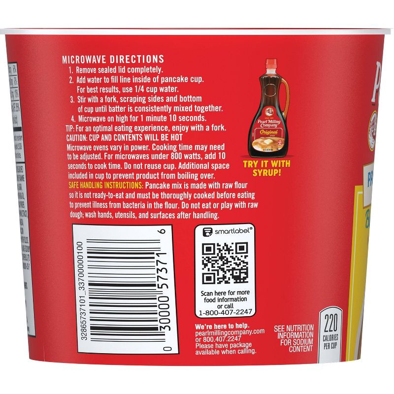 slide 3 of 4, Pearl Milling Company Buttermilk & Syrup Pancake Cup - 2.11oz, 2.11 oz