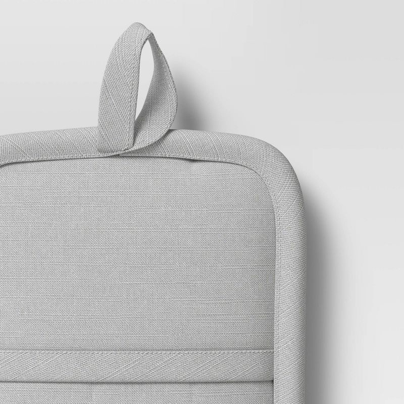 slide 4 of 4, Cotton Pot Holder Light Gray - Threshold™, 1 ct