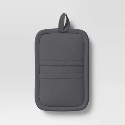 Cotton Pot Holder Gray - Threshold™